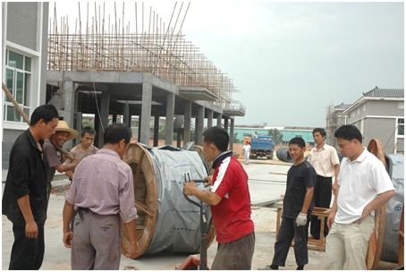 集團干部員工堅守一線迎戰高溫